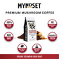 Dark Roast Mushroom Coffee  - 100% Organic